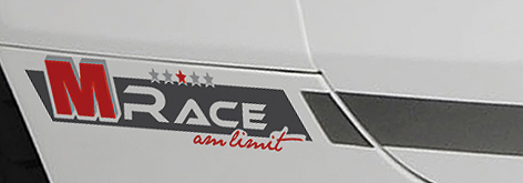 Logo decor MS Design Audi TT Race